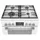 გაზქურა Bosch HXS59AI21Q, 4Gas, Oven, White, 3 image