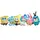 სპანჯბობის გმირები Sponge Bob Square Pants - Mini Key Plush