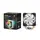 ქულერი 2E GAMING CPU cooling system  AIR COOL (AC90D4-RGB) RGB,775,115X,1366,1700 FM1,FM2,AM2,AM2+,AM3,AM3+,AM4, 90mm,2510-4pin, TDP 130W, 4 image