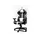 სათამაშო სავარძელი E-Blue EEC412BWAA-IA Gaming  Chair - WHITE, 3 image