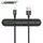კაბელების მენეჯერი UGREEN LP114 (30762) Cable organizer 2 Pack silicone usb cable winder flexible cable control cable with clips holder for mouse headphones Black