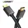 HDMI კაბელი UGREEN HD104 (10113) HDMI Cable 2.0 Computer TV Engineering Decoration Line Hd 3D Visual Effect 25m (Black), 3 image