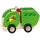 ხის ნაგვის მანქანა goki Machine wooden Garbage truck (green) 55964G