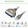 პრინტერის კაბელი UGREEN CR124 (20225) USB to CN36 IEEE1284 Parallel Printer Cable 2m, 5 image
