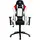სათამაშო სავარძელი 2E 2E-GC-BUS-WT Gaming Chair Bushido White/Black, 2 image