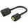 ადაპტერი UGREEN Mini HDMI Male to HDMI Female¶Adapter Cable 22cm (Black)