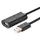 USB დამაგრძლებელი UGREEN US121 (10319) USB 2.0 Active Extension Cable with Chipset 5m (Black), 3 image