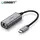 USB ქსელის ადაპტერი UGREEN CM199 (50737) USB Type C to 10/100/1000M Ethernet Adapter (Space Gray), 2 image