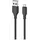 კაბელი 2E Cable USB-A - microUSB Glow 1m Black