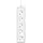 დენის დამაგრძელებელი 2E Power strip 2E, 5XCEE7/17, 2G*1.0мм, 1.5m, white, 3 image