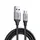 USB კაბელი UGREEN US290 (60147) USB 2.0 A to Micro USB Cable Nickel Plating Aluminum Braid 1.5m (Black), 2 image