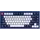 კლავიატურა Keychron Q1 QMK Custom HotSwappable Gateron Phantom Red Switch Mechanical Keyboard Full Assembled Navy Blue RGB with Knob Russian Layout