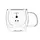 ჭიქების ნაკრები Ardesto AR2625GHA 250ml, 2 pcs Double Wall Borosilicate Glass Mug Set Animals With Handles, 2 image