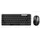 კლავიატურა და მაუსი 2E Combo keyboard and mouse MK430 WL/BT, EN/UK/RU, grey-black