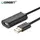 USB დამაგრძელებელი Ugreen US121 (10324) USB 2.0 Active Extension Cable with Chipset 20m (Black), 2 image
