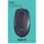 მაუსი LOGITECH M90 Corded Mouse - GREY - USB - EWR2, 4 image