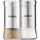 სამარილე და საპილპილე Ardesto Spices Shakers Set Gemini, 2 pcs, stainless steel, glass, 2 image