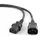 დენის კაბელი UPS Gembird PC-189-VDE-3M Power cord (C13 to C14) VDE approved 3m, 2 image