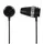 ყურსასმენი Koss Headphones Spark Plug VCk Noise Isolating Black