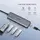 USB ჰაბი UGREEN CM219 (50985) UGREEN USB 3.0 4 Ports USB Hub Gray, 4 image