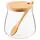 ქილა Ardesto Jar Fresh Sugar 500 ml, glass, bamboo, 2 image