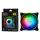 ქულერი 2E GAMING  Case fan (F120OI-ARGB), 120mm, 3+3pin 5V Aura, white blades, black frame,outer-inner LED, 6 image
