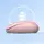 მაუსი UGREEN MU105 (90686), Wireless, USB, Mouse, Cherry Pink, 4 image
