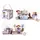 ასაწყობი ფაზლი Janod Set of 2 puzzles  Lola arranges a tea party J02769