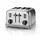 ტოსტერი Cuisinart CPT180E 4 Slice Toaster Silver, 2 image