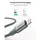 USB კაბელი UGREEN US304 (80564), 87W, MFi, USB-C to Lightning, 1m, Midnight Green, 4 image