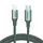 USB კაბელი UGREEN US304 (80564), 87W, MFi, USB-C to Lightning, 1m, Midnight Green, 2 image