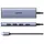 USB-C ჰაბი UGREEN CM511 (20956A), Type-C, USB, HDMI, TF/SD, Hub, Grey, 3 image