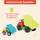 სათამაშო ტრაქტორები Btoys 20" DUMP TRUCK AND SMALLER TRUCK, 4 image