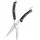 სამზარეულოს მაკრატელი Ardesto Kitchen Poultry Scissors Black Mars, 25.5cm, stainless steel, plastic, black, 2 image