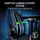 სათამაშო სავარძელი Razer chair Iskur V2 EPU Leather, 4D-Armrests, black-green, 6 image