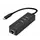 ადაპტერი Logilink UA0283 Gen 1 USB-C Hub 3-Port USB3.2 with with Gigabit LAN