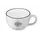 კერამიკის ჭიქა Ardesto Mug  Floerino, 480ml, ceramics, gray, 2 image