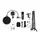 მიკროფონი 2E 2E-MPC021, USB, Microphone, Black, 5 image