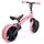 საბავშვო ბალანს ველოსიპედი YVolution YT16P2 Bigovel Yvelo, Children's Balance Bicycle, Junior Pink, 3 image