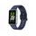 სმარტ საათის სამაჯური For Samsung Galaxy Fit3 Watch Band Soft Silicone Strap Replacement - Dark Blue, 3 image