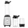 ბლენდერი Ardesto Blender for smoothies BG-F350, 350W, 2in1, bottle-600ml, bottle-300ml, coffee grinder, black+silver