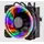 ქულერი 2E GAMING CPU cooler Air Cool AC120T4-ARGB, LGA1700, 1200, 115x, 1366, AM5, AM4, AM3, AM3+, 4pin PWM, 3pin +5VARGB, TDP 130W