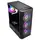 ქეისი ALLX AX-G1944, Computer Case, ATX, MATX, USB 3.0x1, USB 1.0x2, AUDIO, Black, 3 image