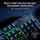 Razer Keyboard mechanical BlackWidow V4 X, 110key, Green Switch, USB-A, EN, RGB, black, 3 image
