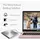 დისკის წამკითხველი ASUS ODD portable SDRW-08U9M-U DVD+-R/RW burner M-DISC USB2.0 Slim silver Retail Box, 3 image