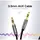 AUX კაბელი UGREEN AV119 (10732) 3.5mm Male to 3.5mm Male Cable 0.5m (Black), 3 image