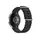 სმარტ საათის სამაჯური For Samsung Galaxy Watch3 41mm / Gear Sport Universal 20mm Wave Design Silicone Replacement Strap Solid Color Wrist Band - Black, 4 image