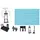 TV Mount Allscreen C1700, 40"-70", TV Mount With Roller, Black, 8 image
