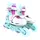 როლიკები NEON INLINE SKATES (SIZE 3-6) - NT08 (Teal Pink), 2 image