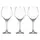 ჭიქების ნაკრები Ardesto AR2644LWT Loreto, 440ml, 3pcs, Wine Glasses Set, Transparent, 3 image